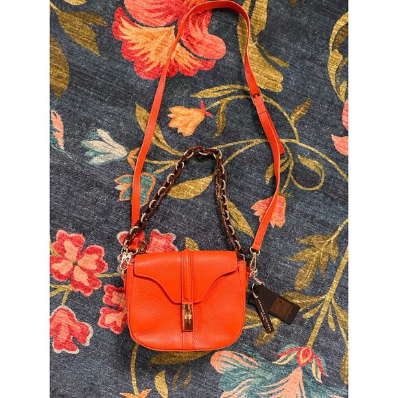 NWT Laura Di Maggio Italian Leather Handbag - Picture 1 of 7